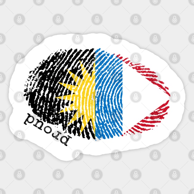 Antigua flag Sticker by Shopx